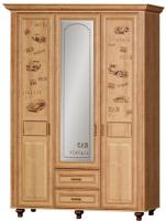 Фото  шкаф ралли 863 (157) трехдверный производитель Яна