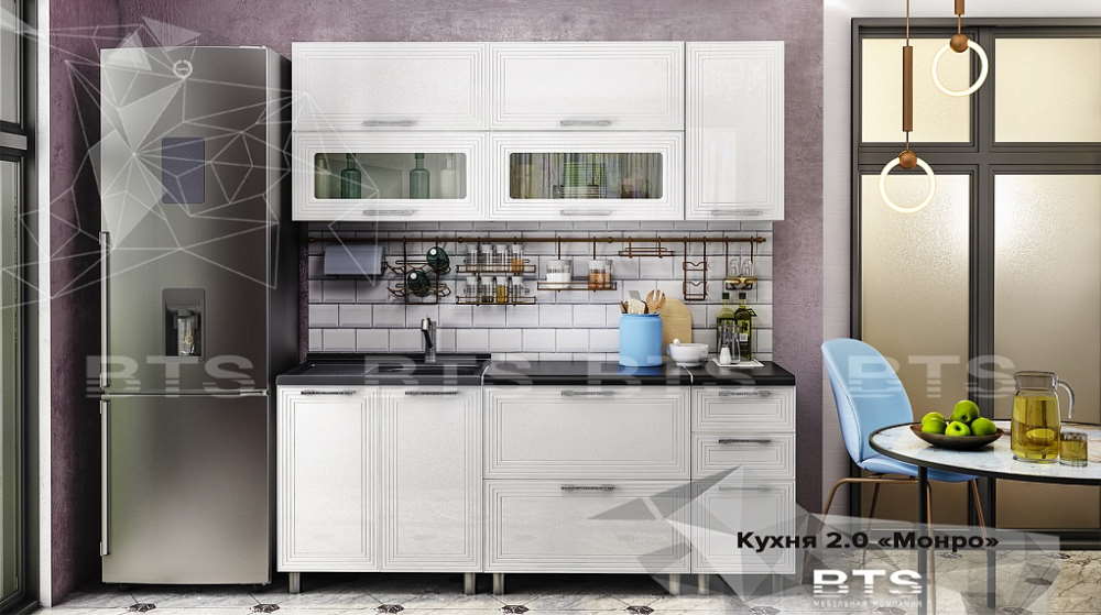 Фото Кухня Монро (2,0) от производителя БТС  в Саках по цене 38 040 ₽