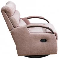 Кресло-качалка Фараон ( ткань-в ассортименте , орех (НТКО) ) в Саках от производителя 