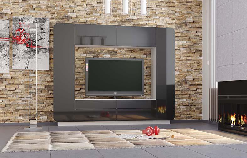 Фото Стенка Лаванда-2 от производителя Олмеко в Саках по цене 31&nbsp;570 ₽