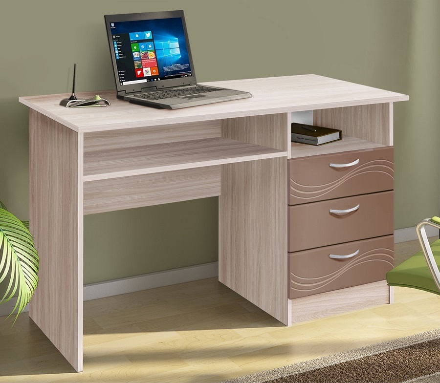 Фото Стол письменный Бриз МДФ от производителя Диал в Саках по цене 5 440 ₽