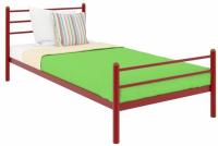 Фото metallicheskie-krovati кровать односпальная милана plus (см 80х190) трубка металл производитель Милсон