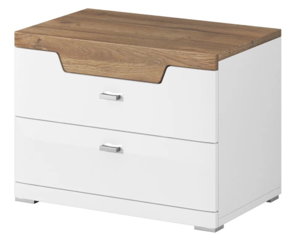 Фото Тумба прикроватная-2S typ 22 Montreal от производителя Helvetia в Саках по цене 17 770 ₽