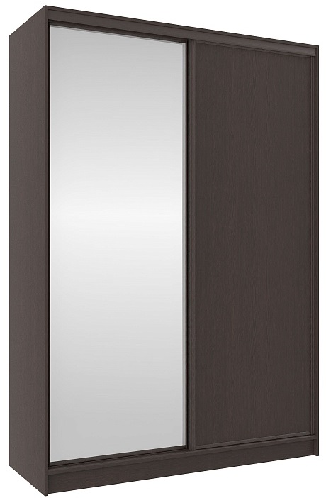 Фото Шкаф-купе 1350 Домашний (2 двери) от производителя Глазов в Саках по цене 27&nbsp;390 ₽