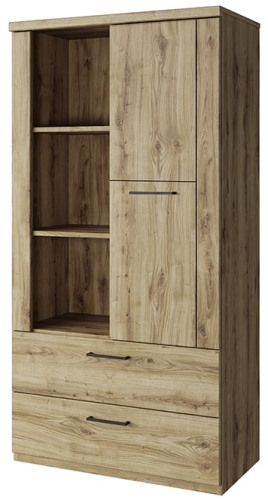 Фото Шкаф 1D2S3N Дорсет (Doorset) от производителя Анрэкс в Саках по цене 17 210 ₽