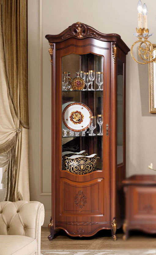 Фото Шкаф-витрина Аллегро 2 от производителя Слониммебель в Саках по цене 39&nbsp;300 ₽