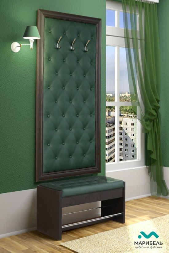 Фото Вешалка навесная Визит-1 от производителя Марибель в Саках по цене 5&nbsp;710 ₽