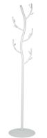 Вешалка-стойка белое серебро