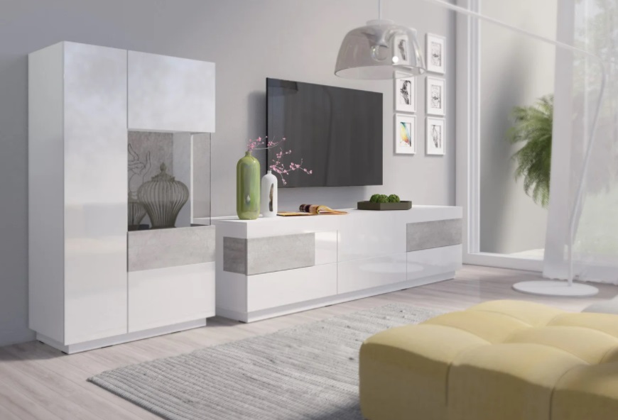 Фото Стенка typ 15 Silke от производителя Helvetia в Саках по цене 85&nbsp;100 ₽