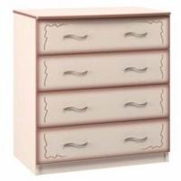 Комод Виктория  (макито-дуб молочный с патиной (Браво-мебель) ) в Саках от производителя 