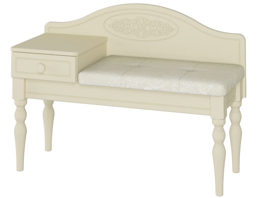 Фото Банкетка Ассоль плюс АС-41 (левая) от производителя Компасс в Саках по цене 17 500 ₽