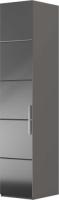Фото  шкаф вива шр1 (45) однодверный с зеркалом производитель Браво-мебель