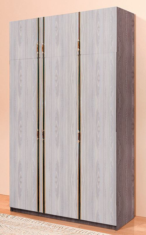 Фото Шкаф Флагман-2 (125) трехдверный  от производителя Фант-мебель в Саках по цене 13&nbsp;010 ₽