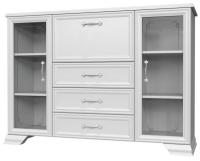 Комод Грация (бар) (белый, белый  (Браво-мебель) ) в Саках от производителя 