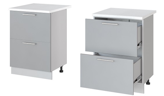 Фото Кухня Бронкс стол-рабочий Н-62 от производителя Леко в Саках по цене 7&nbsp;200 ₽