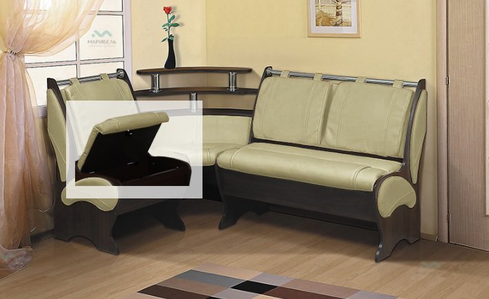 Фото Кухонный уголок ДКУ-2/2 от производителя Марибель в Саках по цене 17 310 ₽