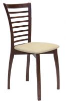 Стул Ева (мягкий) ( Обивка стула:1 категория, темный орех, в ассортименте (Рокос) ) в Саках от производителя 