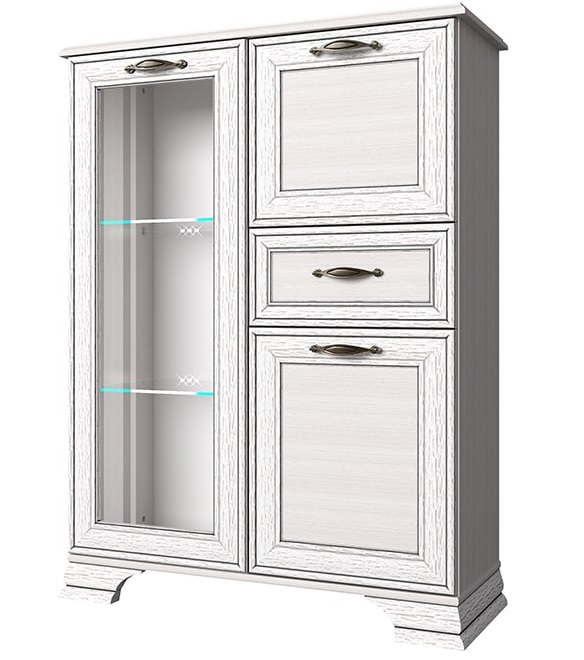 Фото Тумба 1V2D1S Тиффани (Tiffany) от производителя Анрэкс в Саках по цене 26 380 ₽