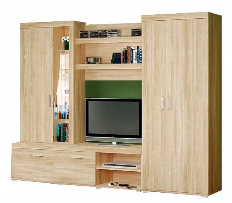 Фото Гостинная Монтес (2600х565хh2090) от производителя  в Саках по цене 23 430 ₽