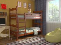 Кровать 2-х ярусная Соня (СМ 80х189) с односторонними матрасами и выдвижными ящиками в интернет магазине Планета Комфорта Фото derevyannye-krovati кровать 2-х ярусная соня (см 80х189) с односторонними матрасами и выдвижными ящиками производитель Браво-мебель