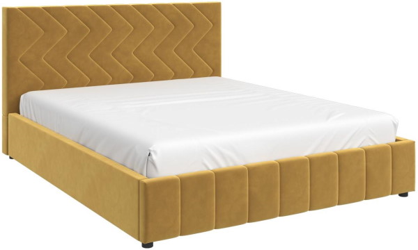 Фото Кровать двуспальная Нельсон (Зигзаг) (СМ 140х200) без основания от производителя Браво-мебель в Саках по цене 14 330 ₽