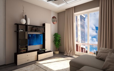 Опыт покупки стенки в гостиную 16 м2 от Планета Комфорта в Саках