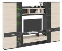 Фото  стенка сити тд-192.01 с полками производитель ТриЯ