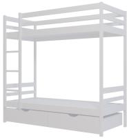 Фото derevyannye-krovati кровать двухъярусная №1 (см 80х190) с основанием производитель Фант-мебель