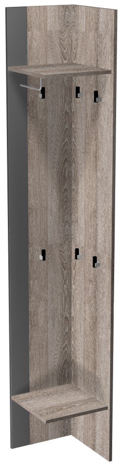 Фото Полка угловая Ханна ПХ-3  от производителя СБК в Саках по цене 4&nbsp;890 ₽