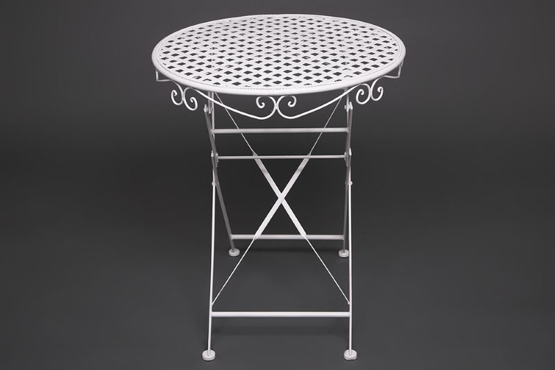 Фото Стол кованый складной Патио (Patio) в Саках по цене 9 720 ₽ от производителя Tetchair, код товара  шт Фото Стол кованый складной Патио (Patio) от производителя Tetchair в Саках по цене 9 720 ₽