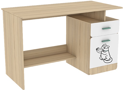 Фото Стол письменный Кот 17 от производителя Аквилон в Саках по цене 9 240 ₽