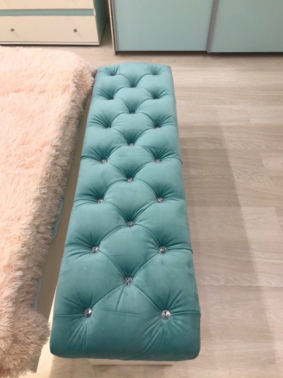 Фото Банкетка Тифани ПФ-01 от производителя Мебелони в Саках по цене 8 540 ₽