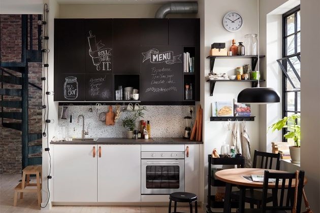 Небольшие кухонные гарнитуры для маленьких кухонь от Планета Комфорта в Саках