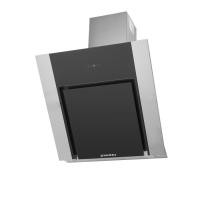 Вытяжка наклонная Modern 80 (796х480хh845(1125)) (Материал Металл/Стекло , Цвет Металлик/Черный) в Саках от производителя 