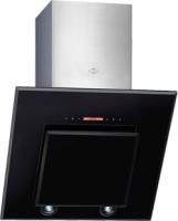 Вытяжка наклонная Abelia 160 (600х400хh857(1332)) (Материал Металл/Стекло , Цвет Металлик/Черный) в Саках от производителя 