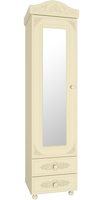 Фото Шкаф-пенал Ассоль плюс АС-1 с зеркалом от производителя Компасс в Саках по цене 28&nbsp;310 ₽