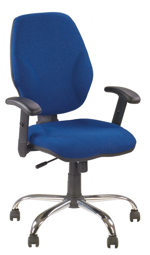 Фото Кресло для персонала Мастер (Master) GTR ergo window Active 1 (хром) от производителя Новый стиль в Саках по цене 13 680 ₽