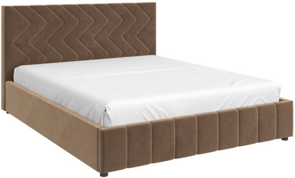 Фото Кровать двуспальная Нельсон (Зигзаг) (СМ 140х200) без основания от производителя Браво-мебель в Саках по цене 14 330 ₽