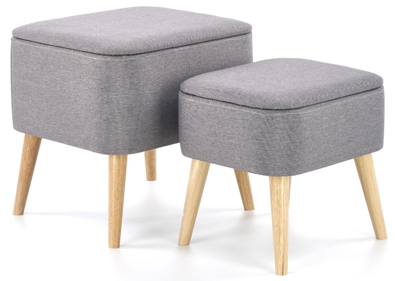 Фото Комплект Halmar Pula (2 пуфа) от производителя Halmar  в Саках по цене 13&nbsp;770 ₽