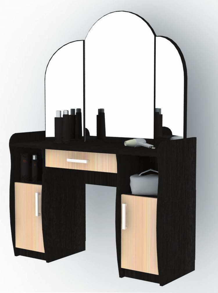 Фото Стол трюмо с зеркалом Галант-2  от производителя Пирамида в Саках по цене 9&nbsp;510 ₽