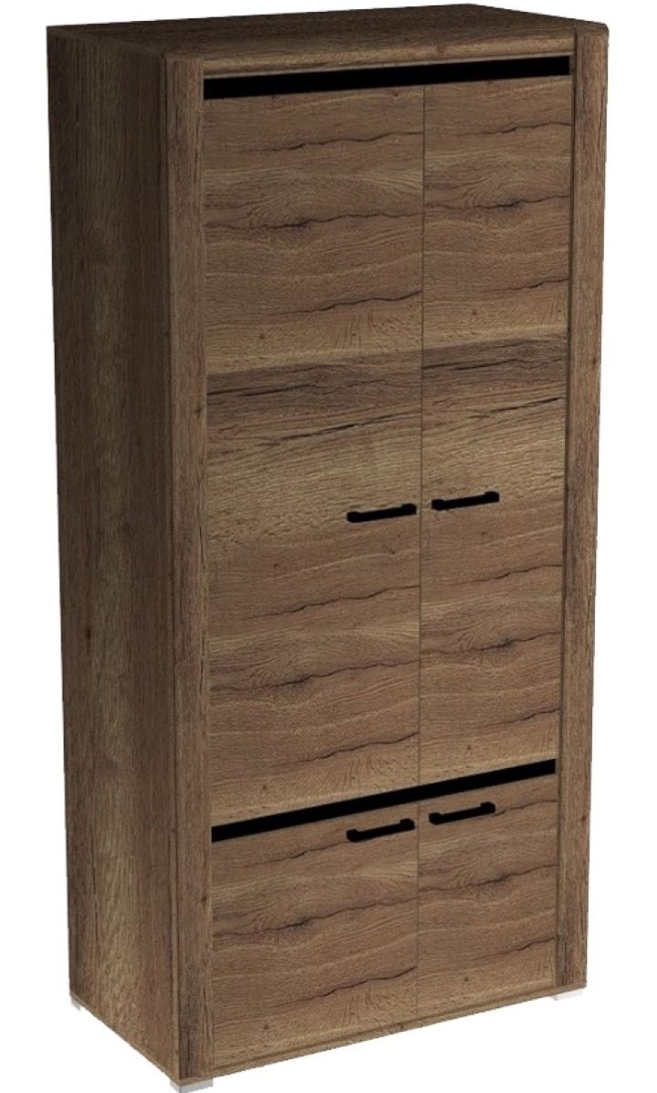 Фото Шкаф Бруна Б-1 (100) двухдверный от производителя СБК в Саках по цене 15 810 ₽