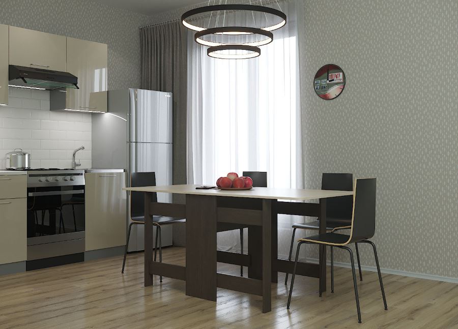 Фото Стол-книжка СТК-003 в Саках по цене 5 490 ₽ от производителя Интерьер-центр, код товара 2000001484821, 2000001484838 шт Фото Стол-книжка СТК-003 от производителя Интерьер-центр в Саках по цене 5 490 ₽