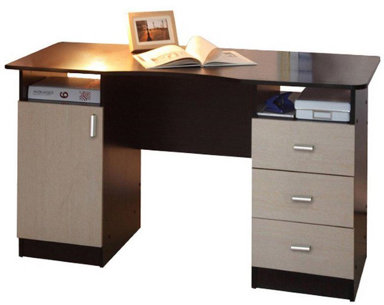 Фото Стол письменный 2-х тумбовый (о) от производителя Олмеко в Саках по цене 8 750 ₽