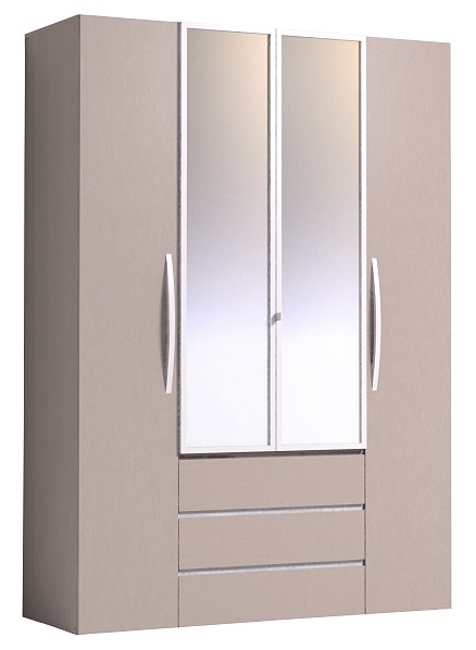 Фото Шкаф Брауни (Brownie)-555 (160) четырехдверный в Саках по цене 49 580 ₽ от производителя Глазов, код товара 2000001916834 шт Фото Шкаф Брауни (Brownie)-555 (160) четырехдверный от производителя Глазов в Саках по цене 49 580 ₽