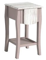 Тумба прикроватная Брауни (Brownie)-42 (мокко-белый, мокко-белый (Глазов) ) в Саках от производителя 