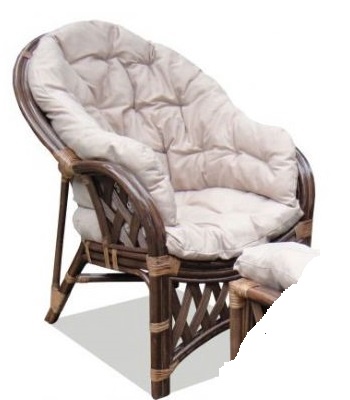 Фото Кресло Папасан (Papasan) с подушкой (1000х1000) от производителя ТМК в Саках по цене 39 220 ₽