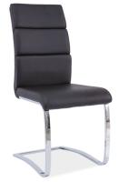 Стул Signal H456 ( Обивка стула:экокожа , хром, черный (Signal) ) в Саках от производителя 
