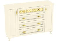 Фото mebel-dlya-gostinits комод комбинированный ливадия л15а производитель Заречье