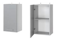 Кухня Монс шкаф навесной А-940 (белый, графит,(Леко)) в Саках от производителя 