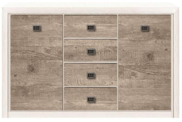 Тумба Коен KOM2D4S (ясень снежный-сосна натуральная (Black Red White (БРВ)) ) Тумба Коен KOM2D4S (ясень снежный-сосна натуральная (Black Red White (БРВ)) )